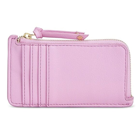 On 34th Ramonah Pink Lilac Credit Card Wallet, Created for Macy's (MSRP $30) - Picture 1 of 5